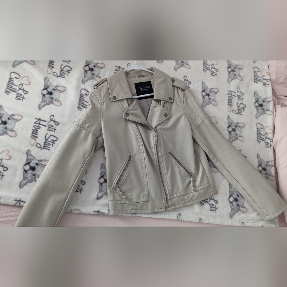 American Eagle Leather jacket